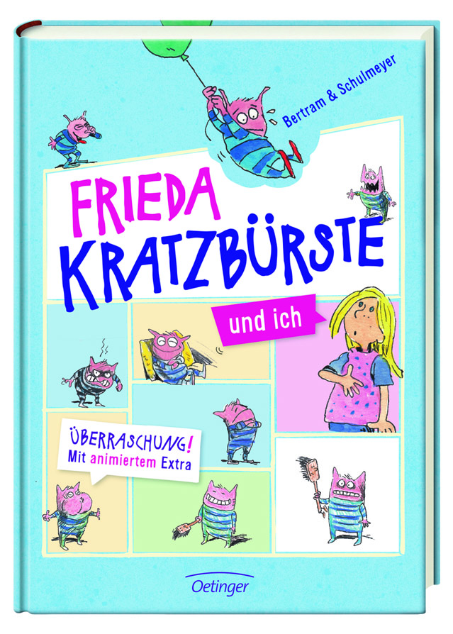Frieda Kratzbürste wieder auf Tour in Rodenkirchen: Lesung für Kinder am 9. Mai