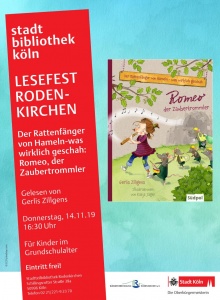 Gerlis Zillegens liest für Kinder im Lesefest in Rodenkirchen
