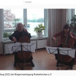 Cellistinnen Video-Neujahrsempfang 