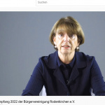 Henriette Reker, Oberbürgermeisterin Stadt Köln im Video-Neujahrsempfang