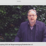 Wolfgang Behrendt im Video Neuahrsempfang 2022