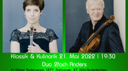 Klassik-Konzert am 21.5.22 in Rodenkirchen Kulturfrühling