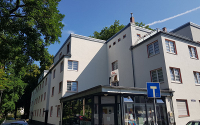 Zollstock-Siedlung: Bauhaus-Architektur Riphahn am 16.10.22