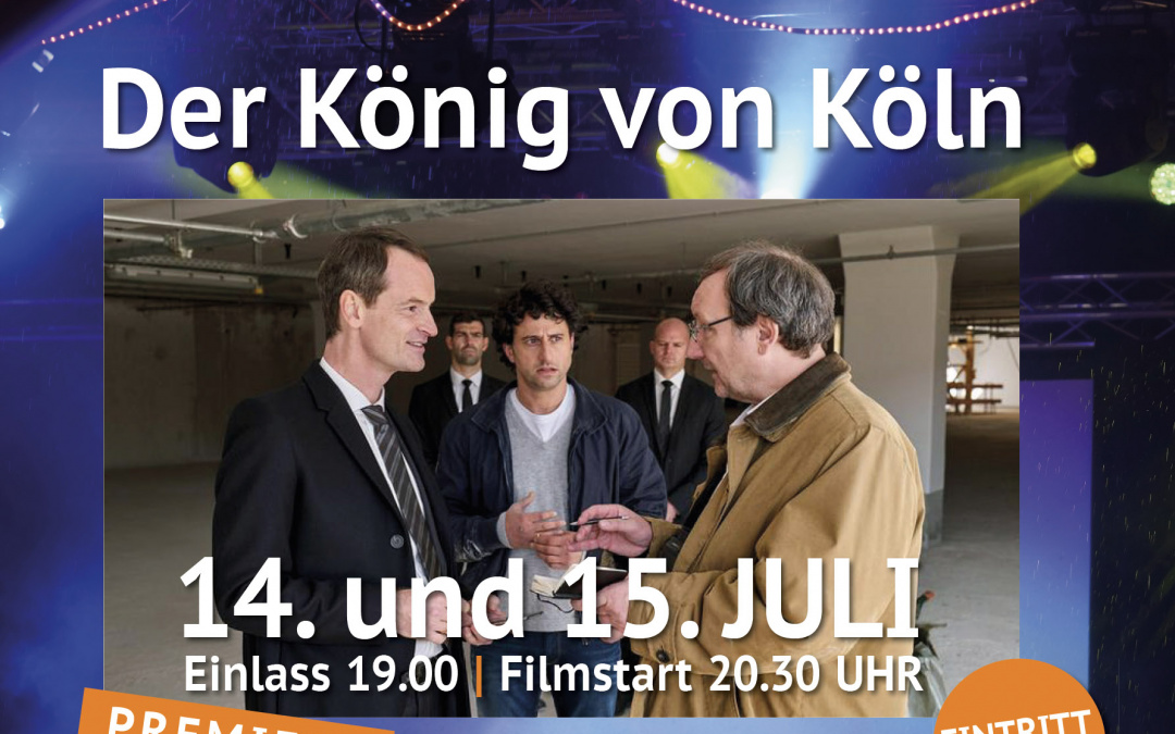 PREMIERE! Open-Air-Kino-Nacht in Rodenkirchen am 14. und 15. Juli