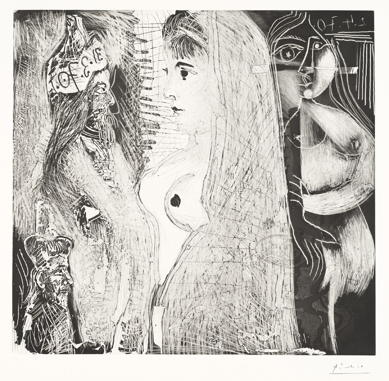 Es geht um Sex und Erotik: Pablo Picassos grafisches Werk „Suite 156“ im Museum Ludwig in Köln