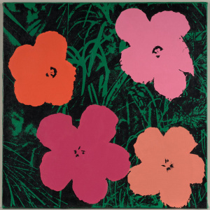 Elaine Sturtevant Warhol Flowers im Museum Ludwig