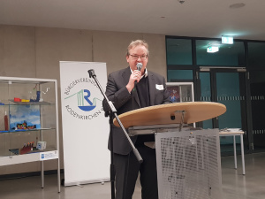 Wolfgang Behrendt hält Rede auf Neujahrsempfang 2024