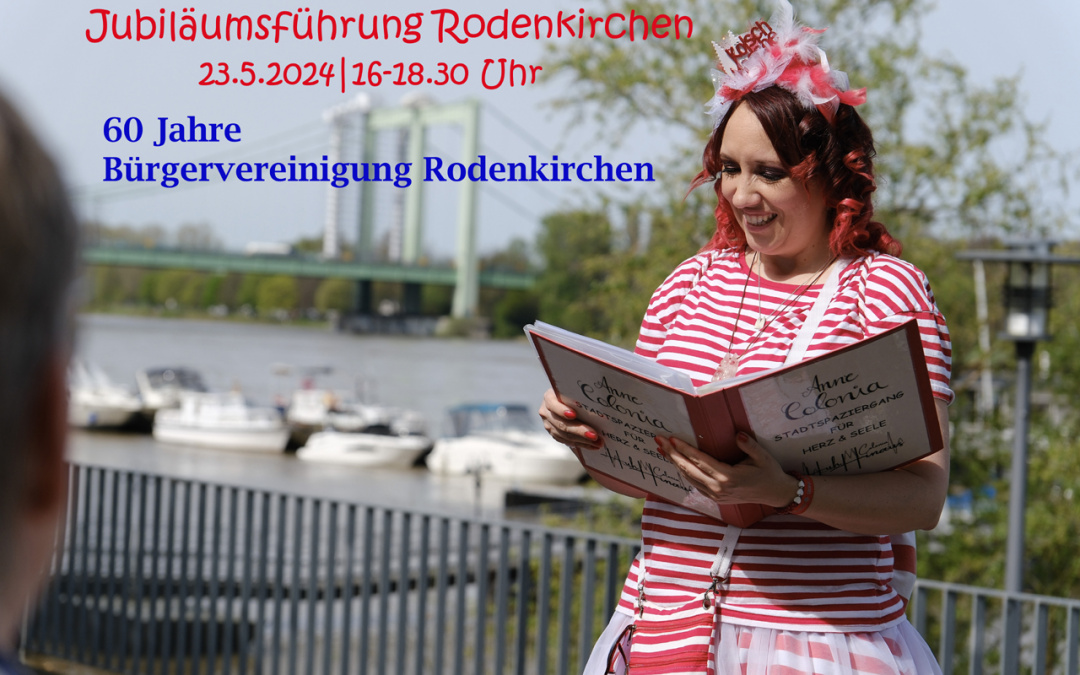 Zum 60. Jubiläum: Interaktiver Spaziergang durch Rodenkirchen am 23.5.24