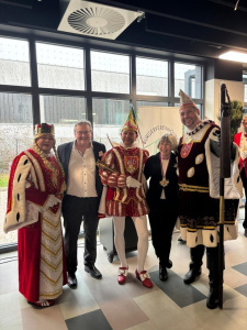 Neujahrsempfang 2026 mit Vorsitzenden und Dreigestirn