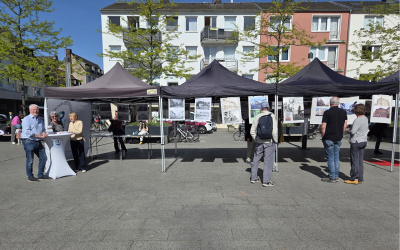 Fotoausstellung alte und neue Bilder aus Rodenkirchen zur Kunstmeile 2026