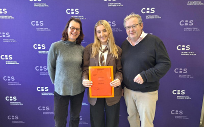 Bürgervereinigung übergibt Spende für Studierende an der CBS