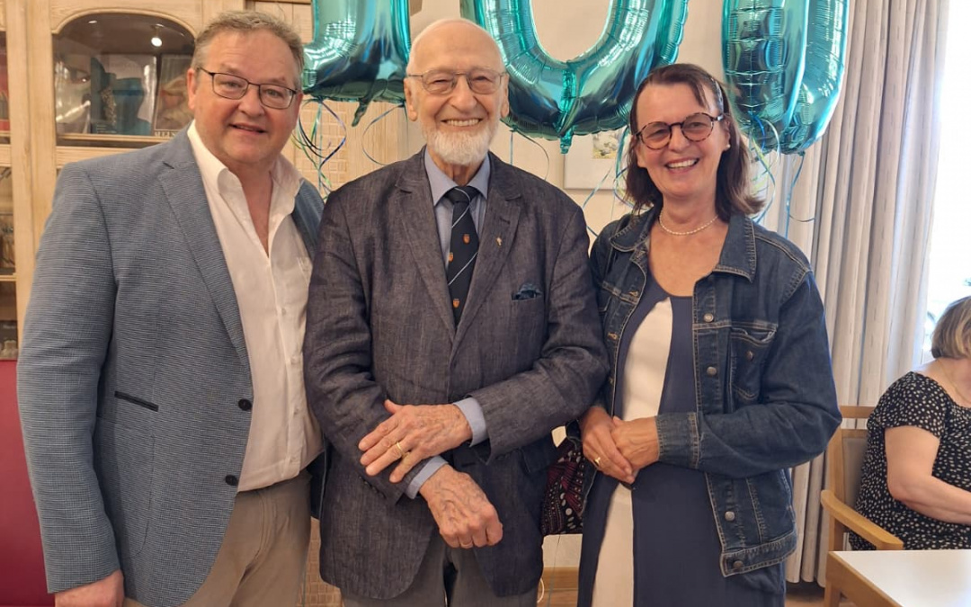 Ältestes Mitglied der Bürgervereinigung Rodenkirchen feiert 100. Geburtstag